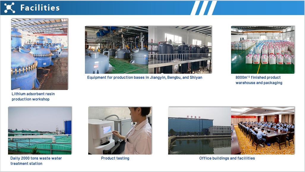 D406 D409 Water Treatment Suqing Chelating Resins