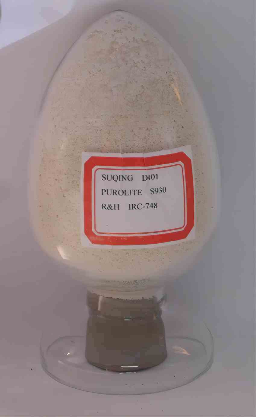 D401 Selective and Chelating Ion Exchange Resin Water Treatment