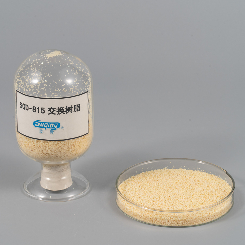 Sqd-815 Water Treatment Macroporous Type Polyacrylate Weak Base Anion Exchange Resin